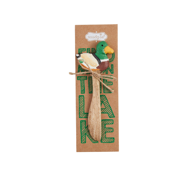 MUD PIE DUCK WOODEN SPREADER