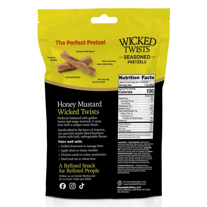 Moonlight Mixes Wicked Twist Honey Mustard 5.5oz