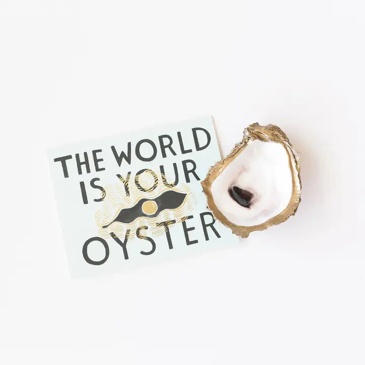Grit and Grace Studio Oyster Jewelry Dish