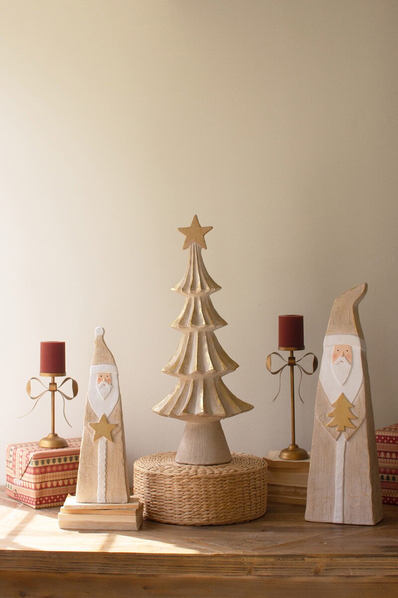 Kalalou Resin Christmas Topiary