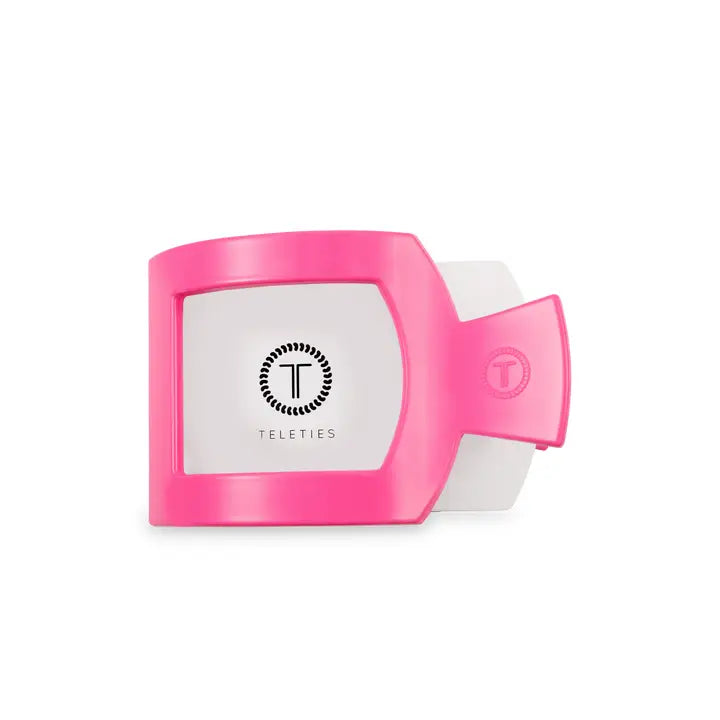 Teleties Flat Square Hair Clip | Medium | Tropical Punch