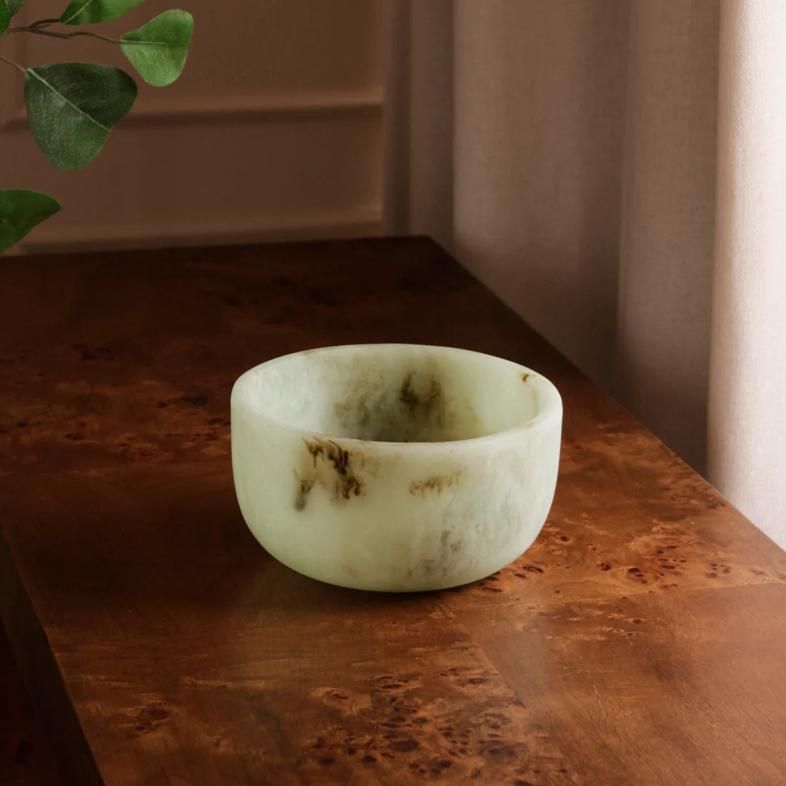 Beatriz Ball RESIN Giada Small Bowl Jade Swirl