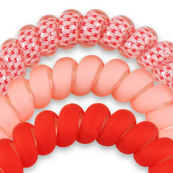 Teleties Sprial Hair Coils | Large | Talk To the Bow Hair Ties