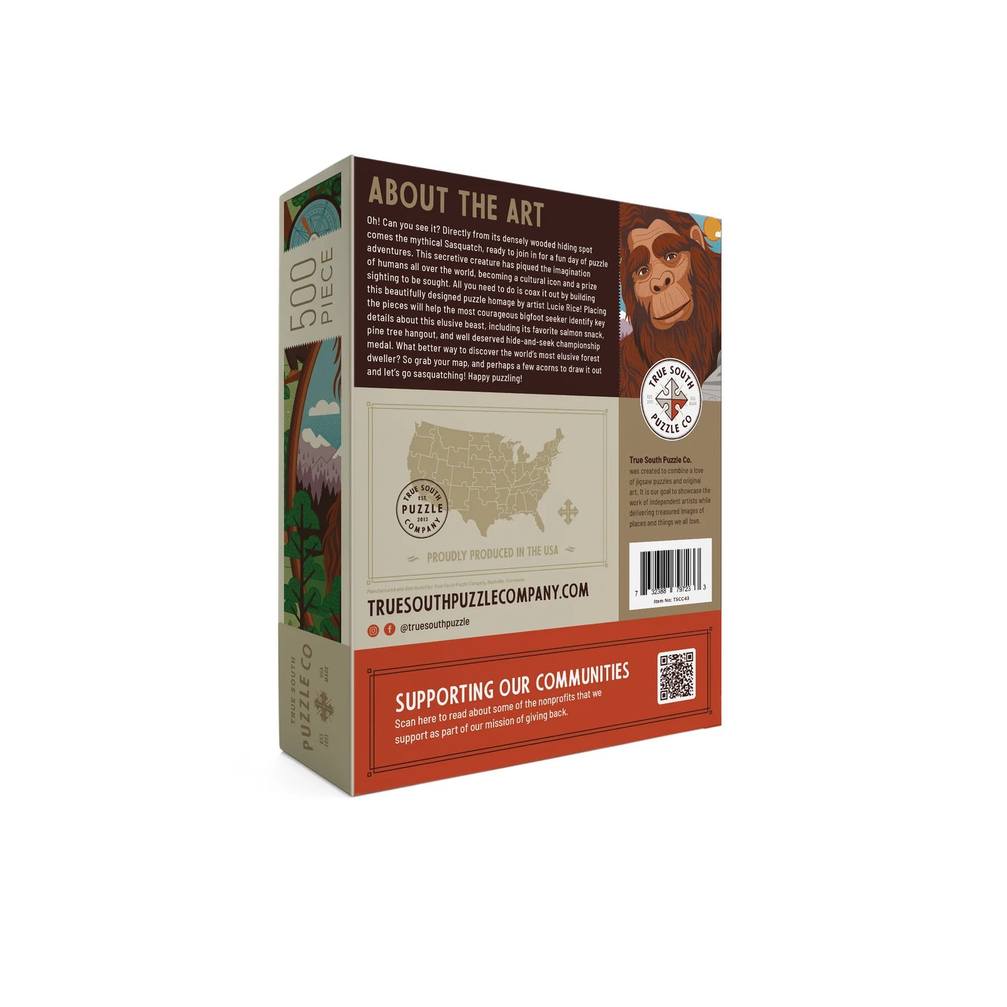True South Puzzle Co Sasquatch