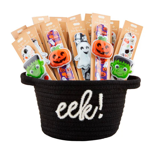 Mud Pie Halloween Light Up Slap Bracelets