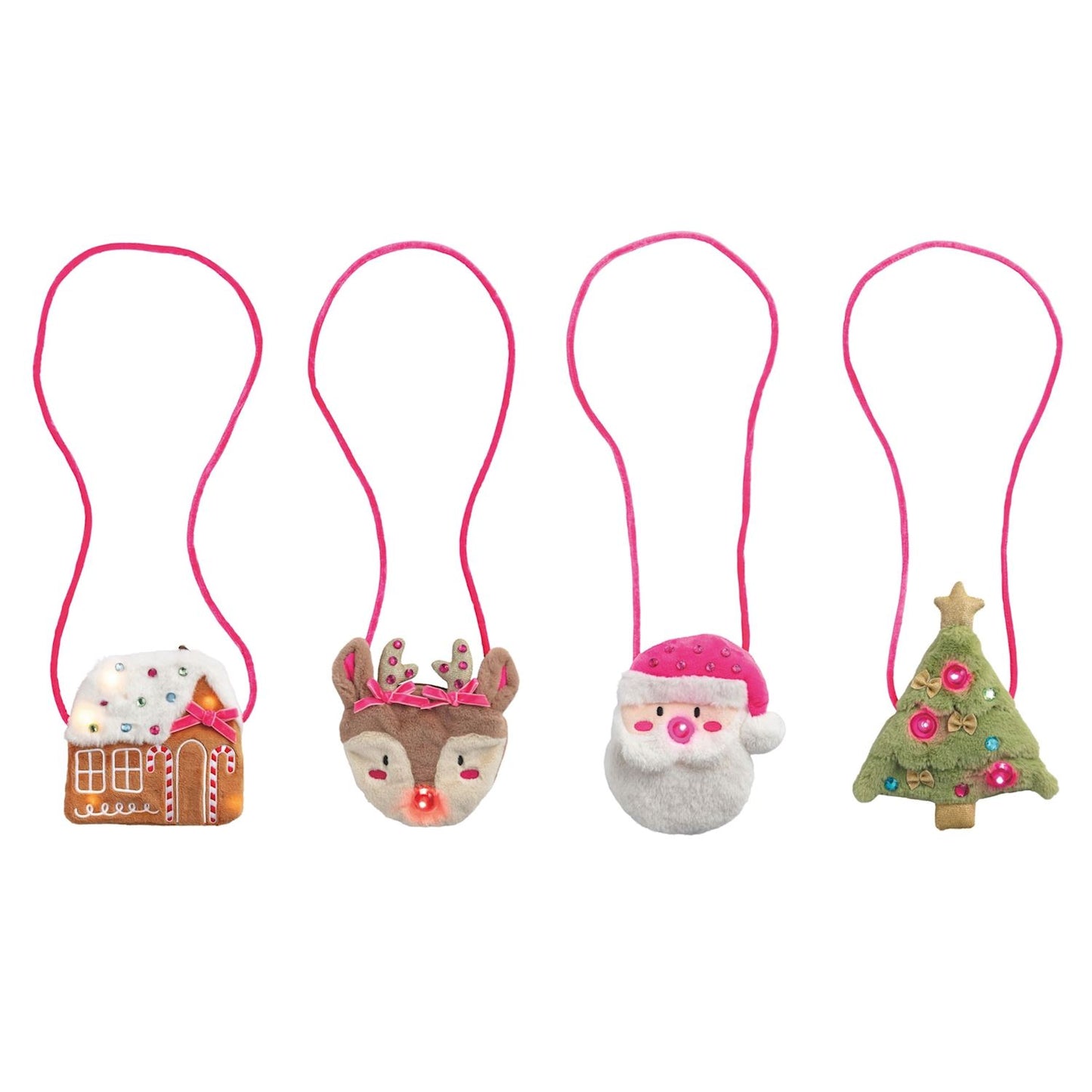 Mud Pie  Christmas Light-Up Purse-Tree