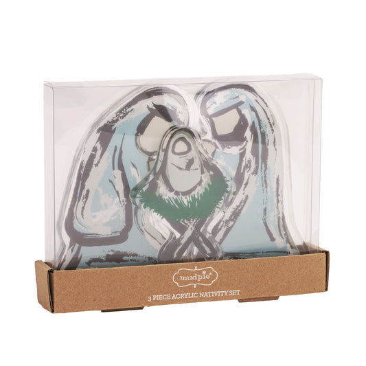 Mud Pie  Angel Nativity Set