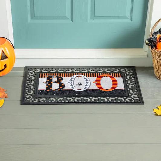 Evergreen Enterprises Polka Dots & Stripes Boo Sassafras Switch Mat