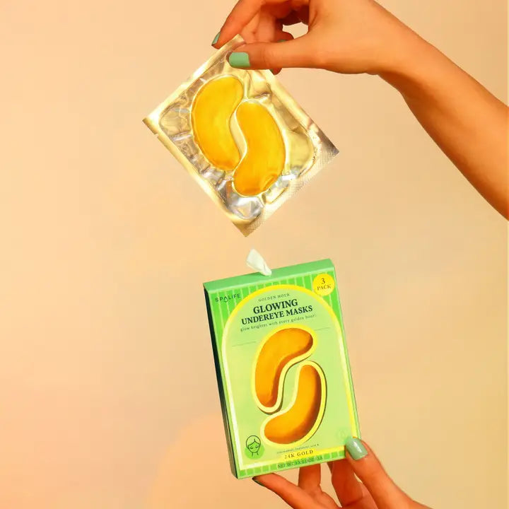 My Spa Life Golden Hour Glowing Undereye Masks - 3 Pairs