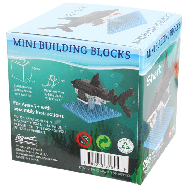 Impact Photographics Shark Mini Building Blocks