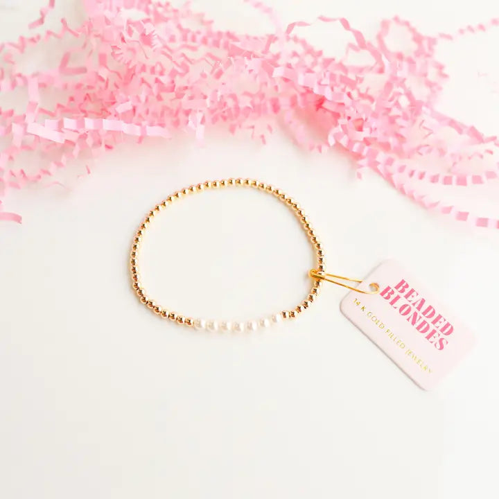 Beaded Blondes Sophia Bracelet