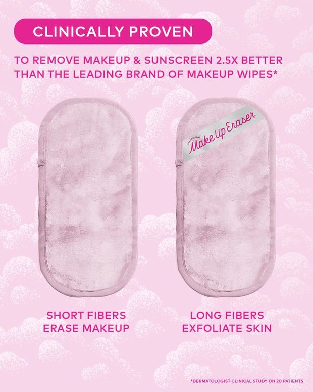 The Original MakeUp Eraser Silver Infused Mini Pro Makeup Eraser | Acne Prone Skin