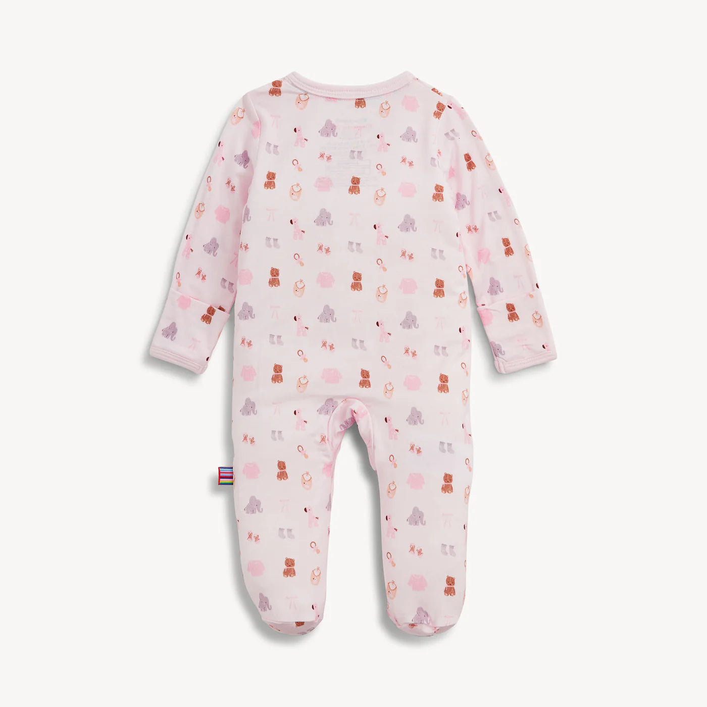 Magnetic Me Nursery Nostalgia Pink Modal Magnetic Footie