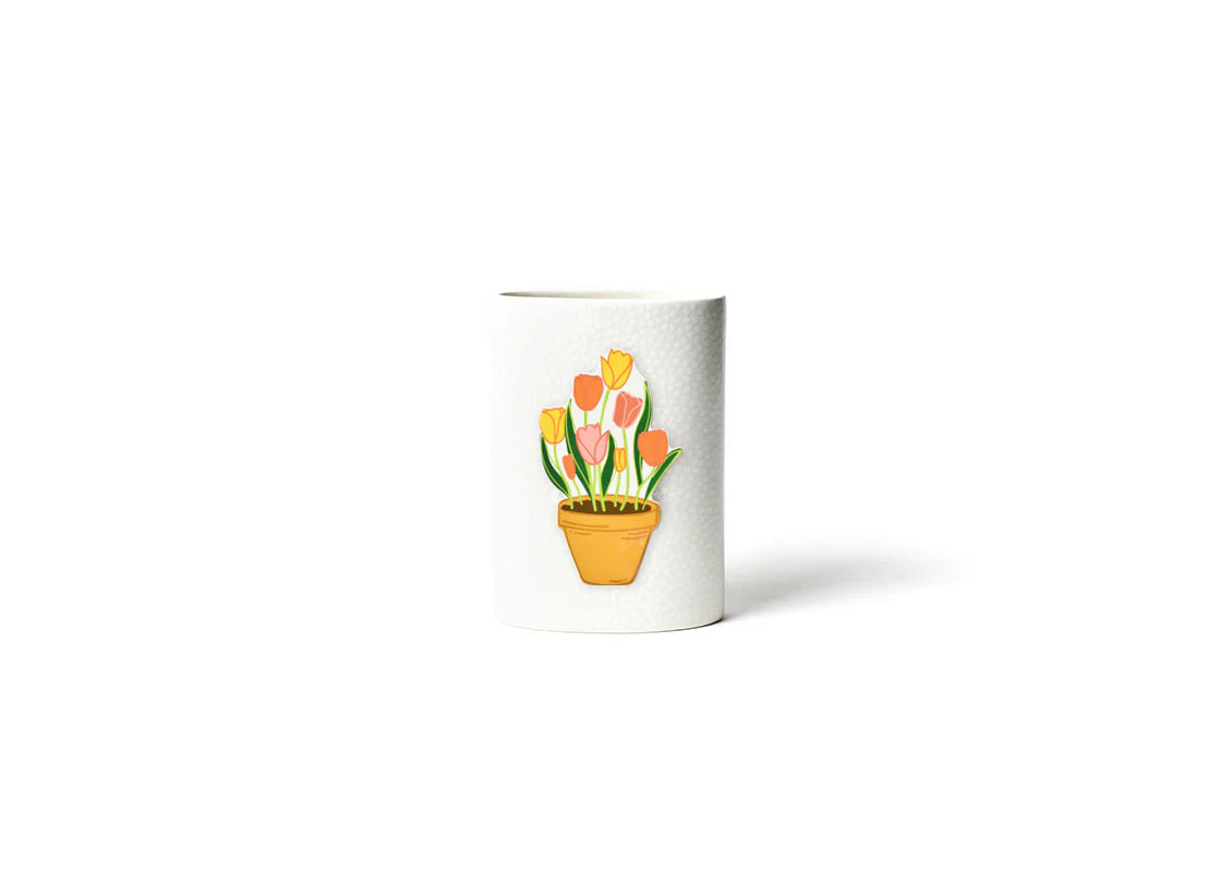 HAPPY EVERYTHING! POT OF TULIPS MINI ATTACHMENT