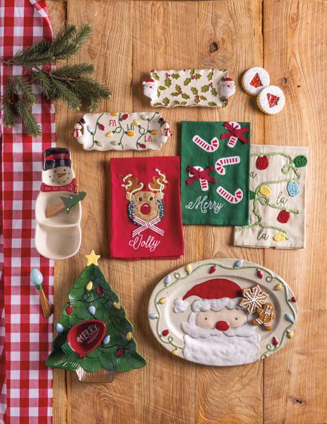 MUD PIE CHRISTMAS SANTA PLATTER