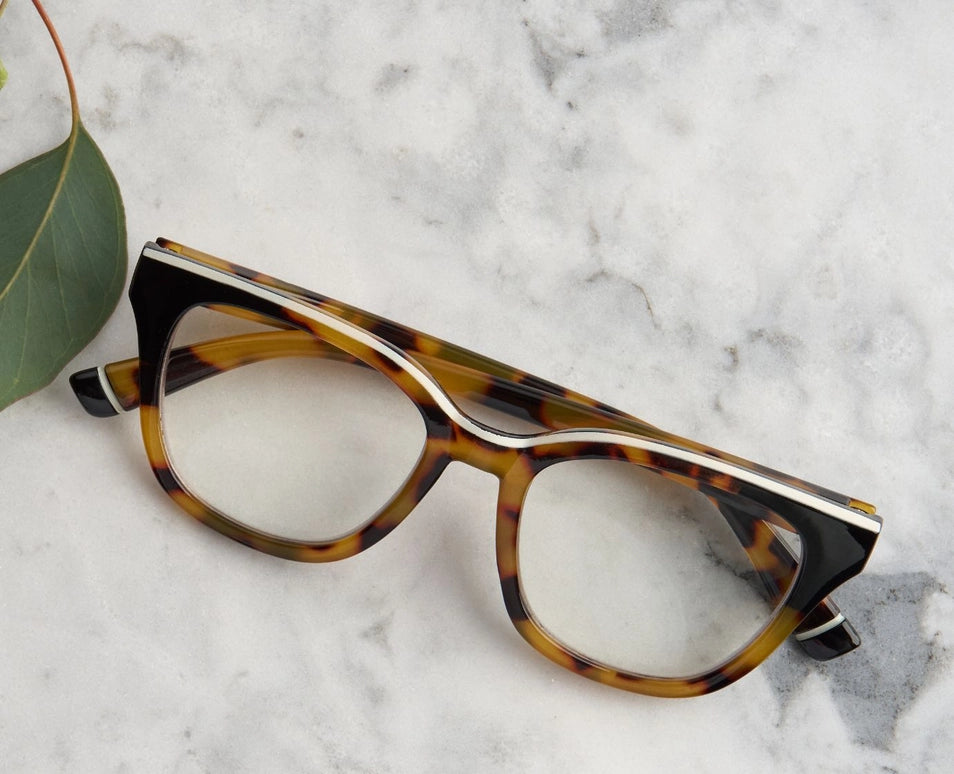 Peepers Ramona (Blue Light)-Tokyo Tortoise/Black