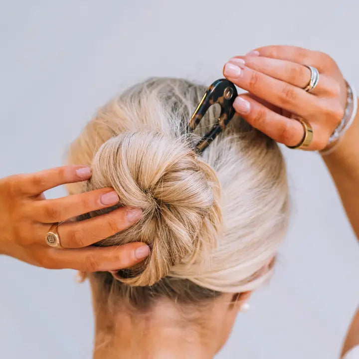 Teleties French Hair Pin Tortoise