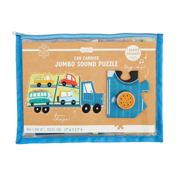MUD PIE TRANSPORTATION SOUND PUZZLE