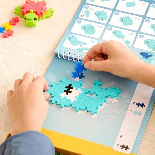 Plus Plus Puzzle By Number® Activity Pad - Ocean