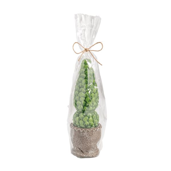 MUD PIE TALL TOPIARY CANDLE