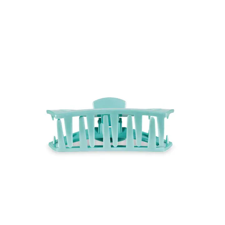 Teleties Open Hair Clip | Tiny | Totally Turquoise