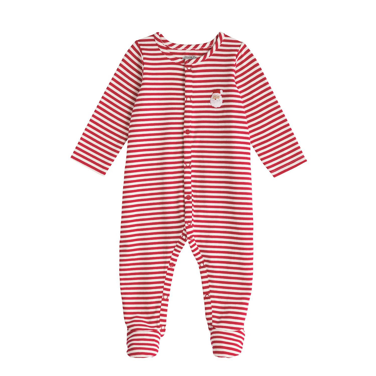 Mud Pie Santa Stripe Sleeper