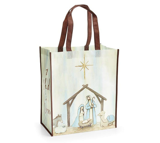 burton + Burton HUMBLE HOPE NATIVITY POLY TOTE