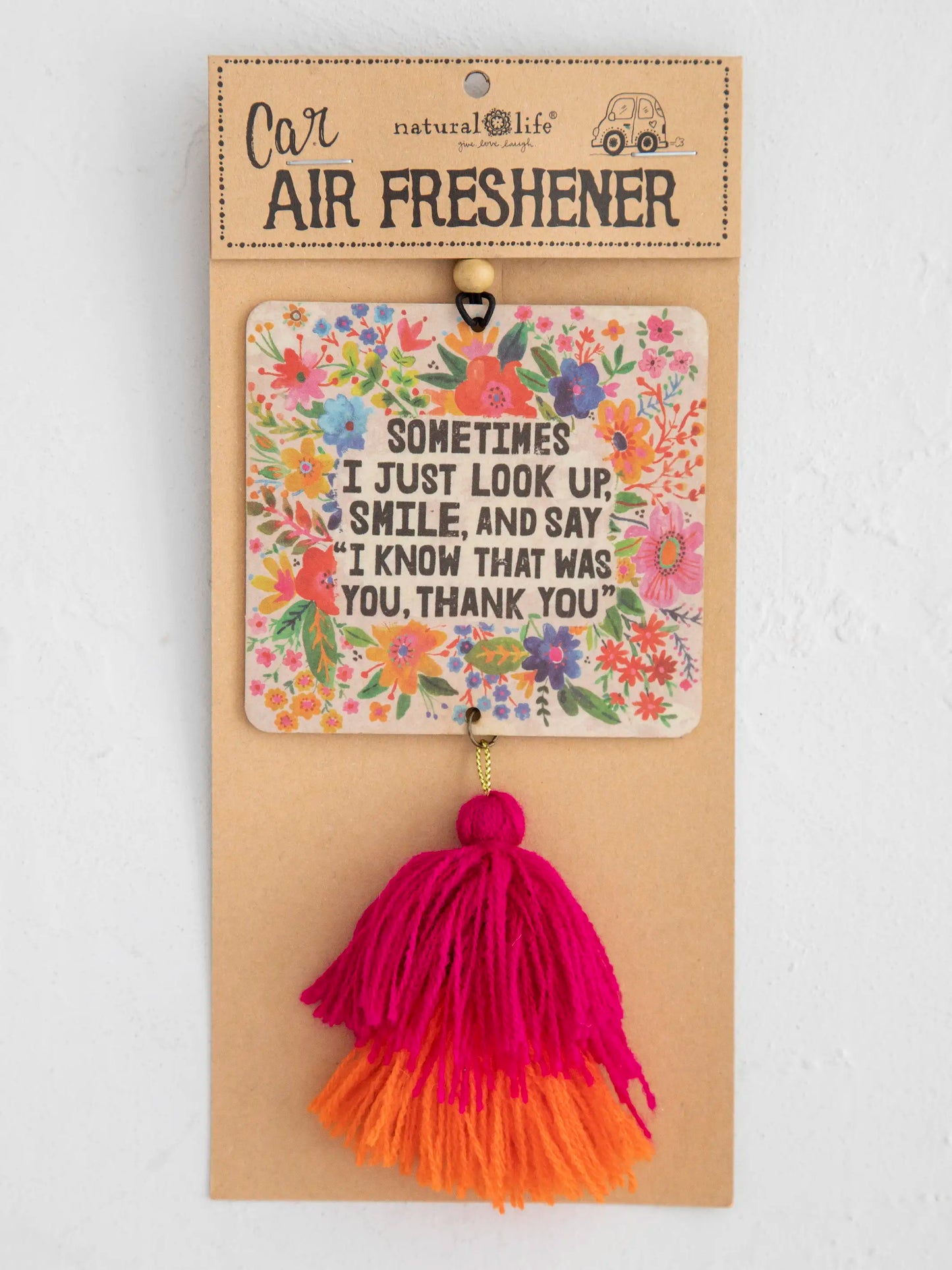 Natural Life Car Air Freshener - Sometimes