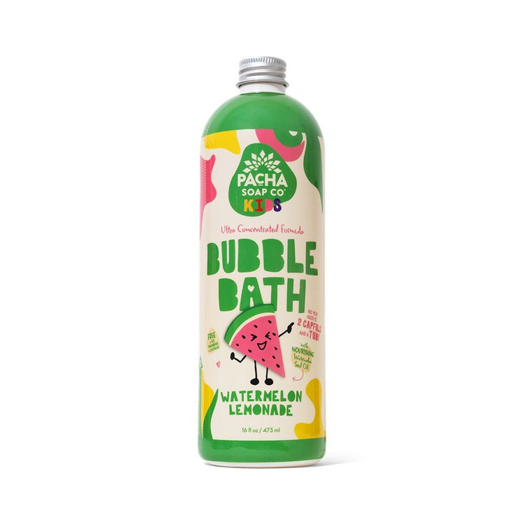 PACHA SOAP CO BUBBLE BATH, WATERMELON LEMONADE