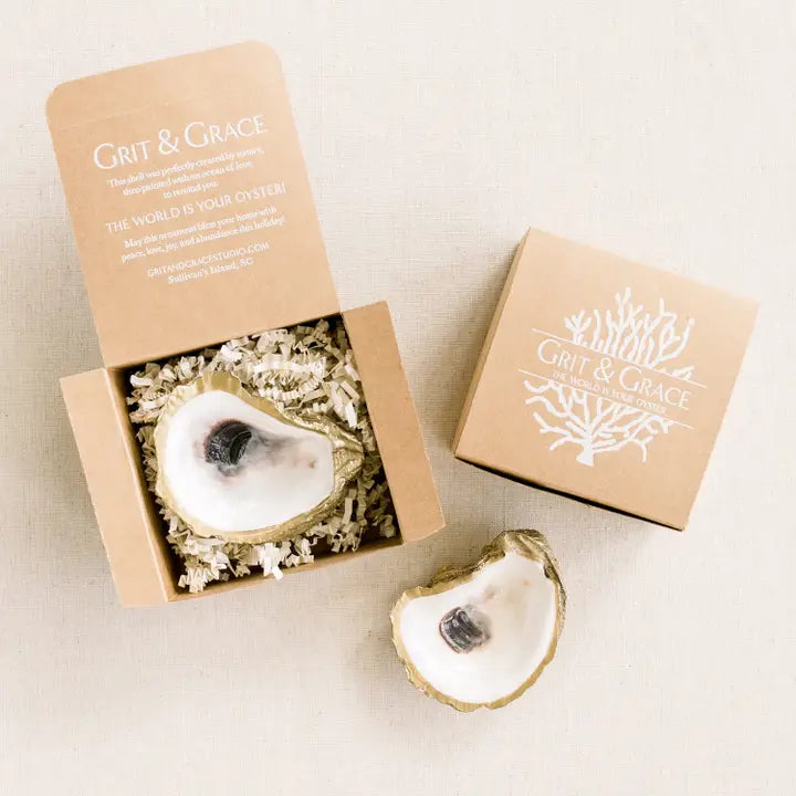 Grit and Grace Studio Oyster Jewelry Dish