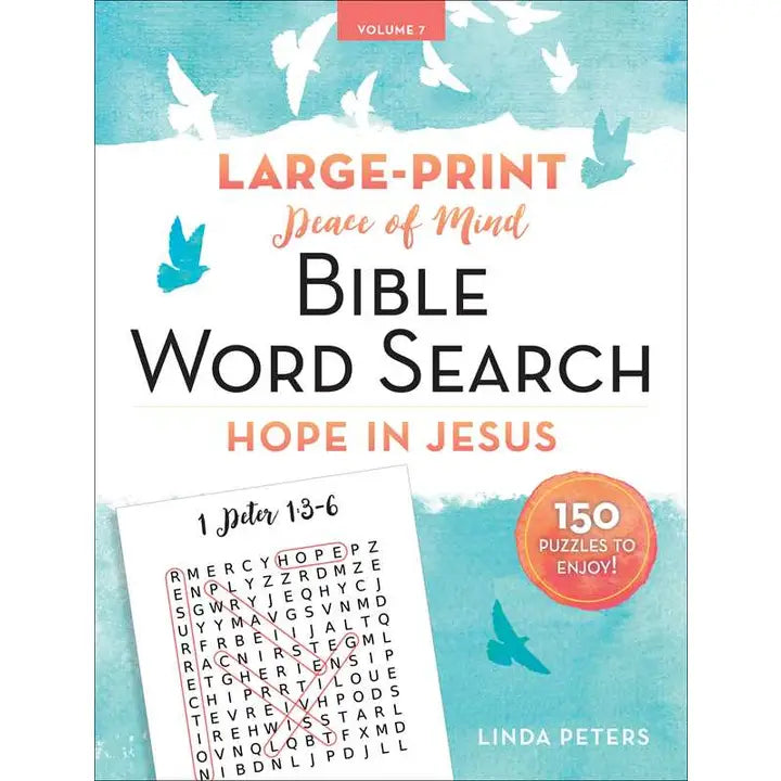 Peace of Mind Bible Word Search: Hope in Jesus By Linda Peters