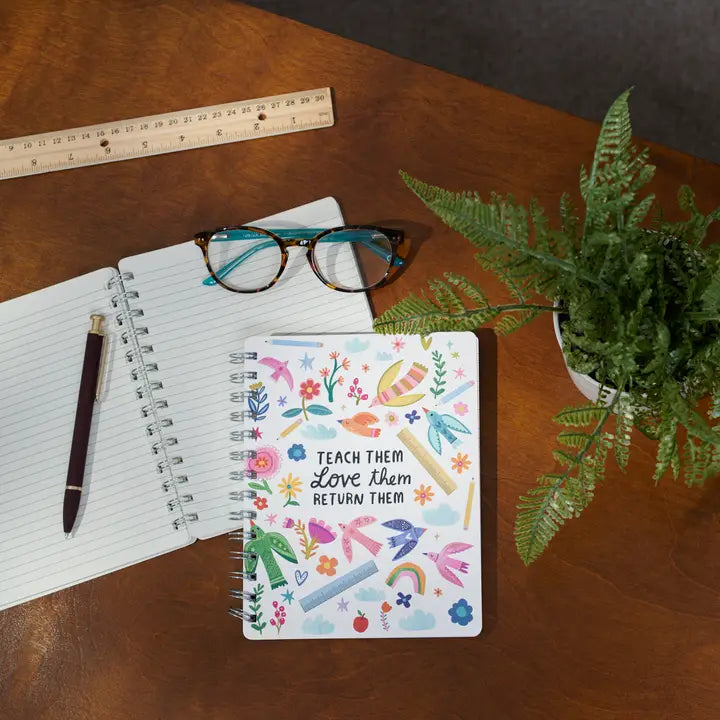 Primitives by Kathy Return Them Spiral Notebook