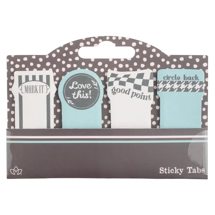Karma Sticky Tabs-Houndstooth