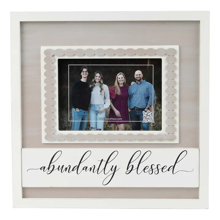 Glory Haus Abundantly Blessed Frame