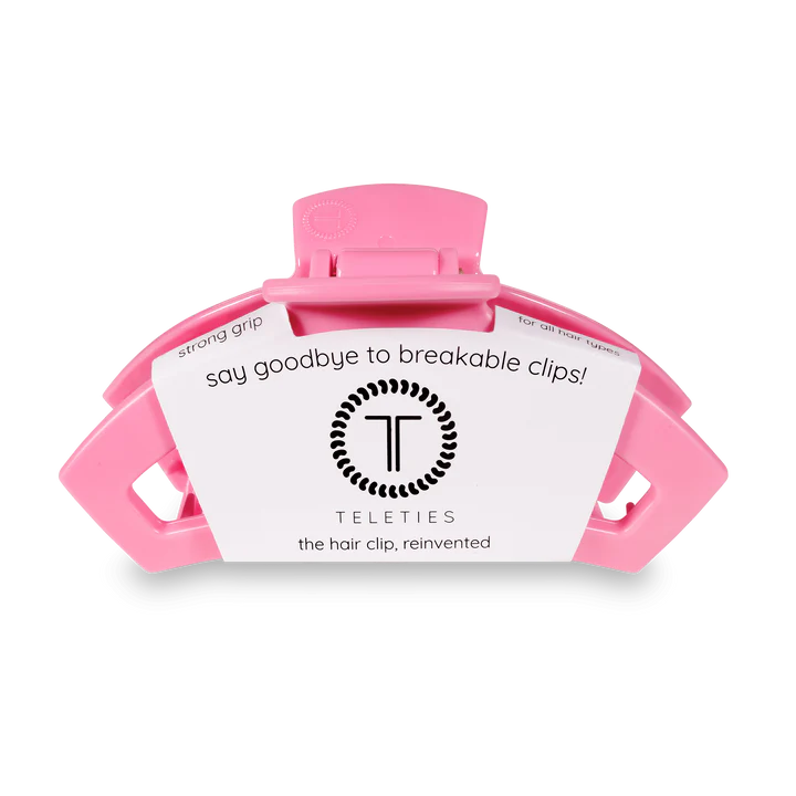 Teleties Open Peonies Please Hair Clip