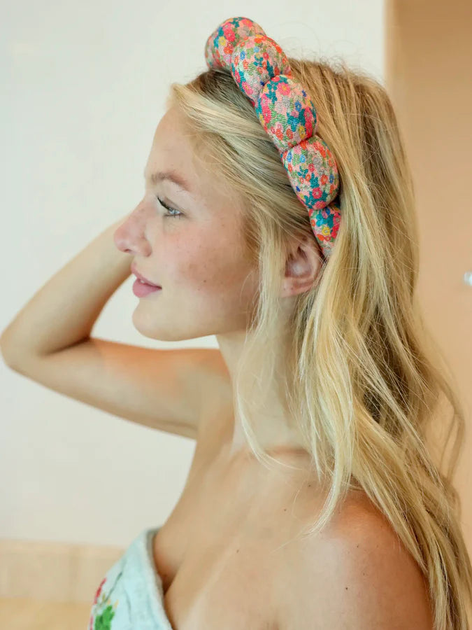 Natural Life Spa Headband-Vintage Garden Peach