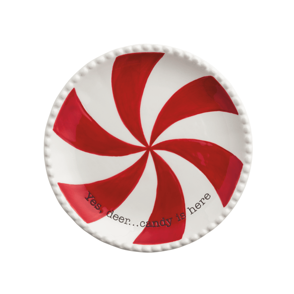 MUD PIE LED REINDEER CANDY TIDBIT