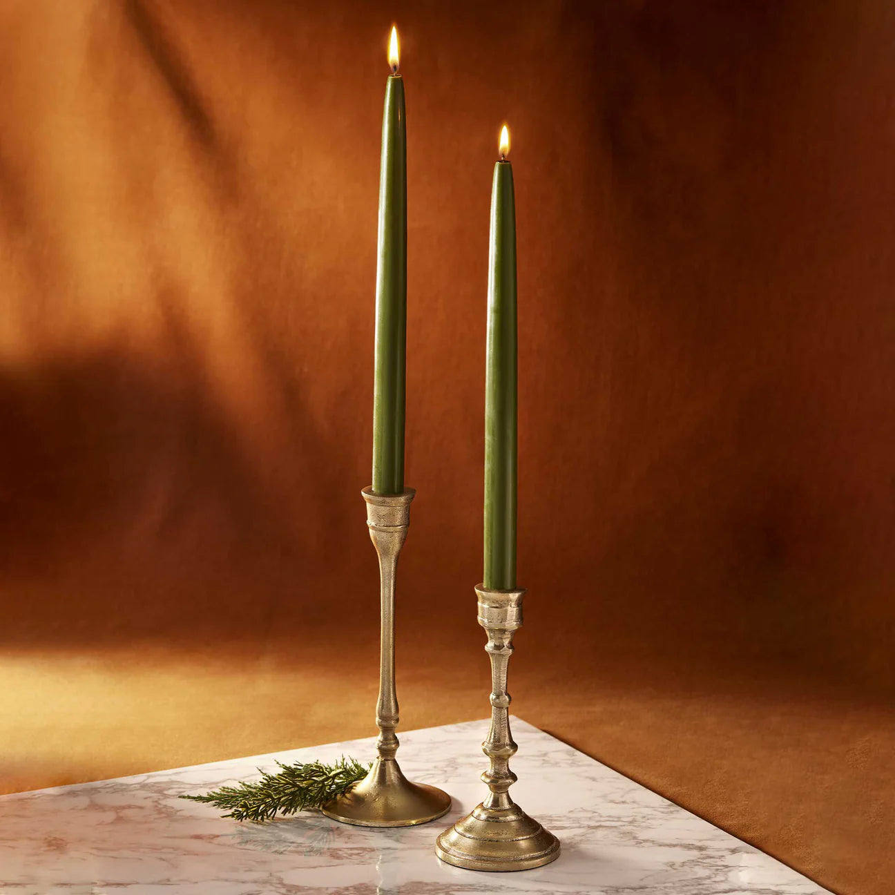 Thymes Frasier Fir 12" Taper Candle Set