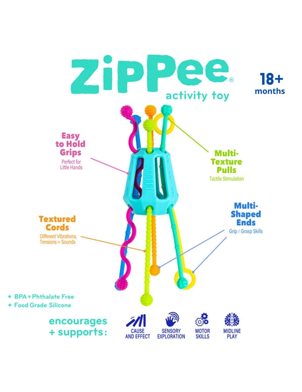 Mobi Games Inc. Zippee Activity Pull Toy