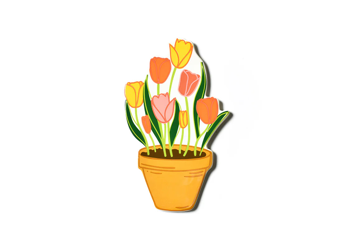 HAPPY EVERYTHING! POT OF TULIPS BIG ATTACHMENT