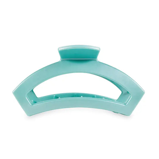 Teleties Open Hair Clip | Medium | Totally Turquoise