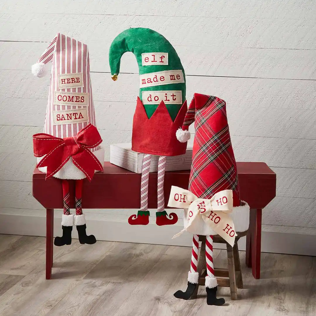 MUD PIE DANGLE LEG ELF HAT