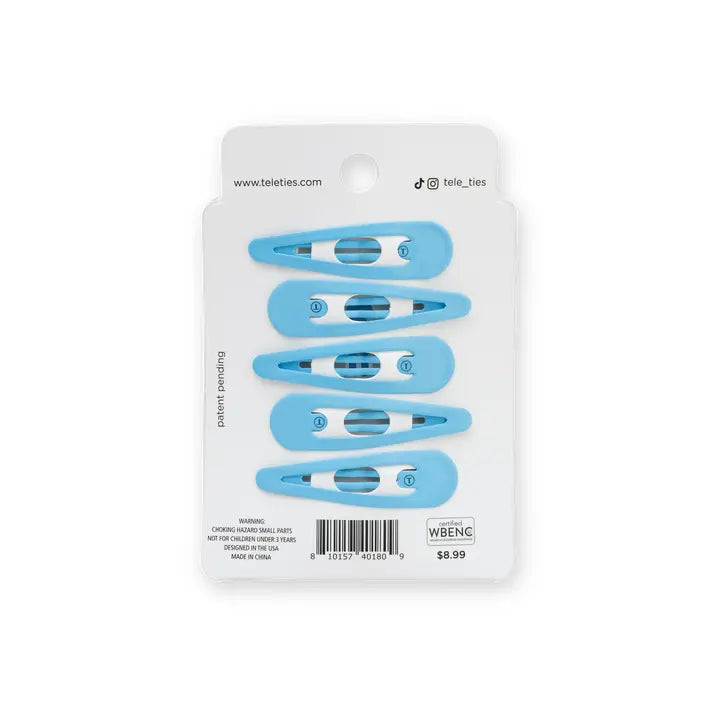 Teleties Snap Clip | Hampton Bay | 6 Count