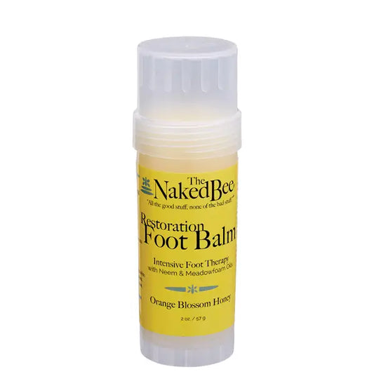The Naked Bee 2 oz. Orange Blossom Honey Restoration Foot Balm