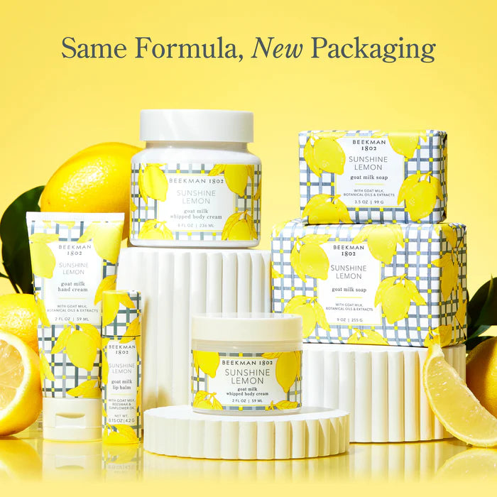 Beekman 1802 Sunshine Lemon Goat Milk Soap