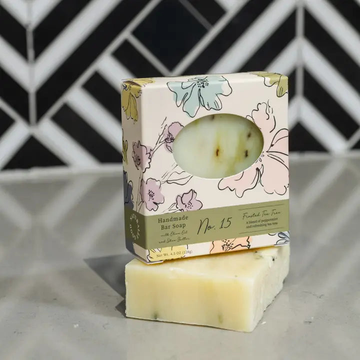 Cait + Co Wild Blossom Soap No. 15 - Frosted Tea Tree