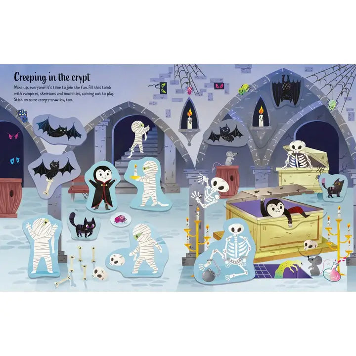 First Sticker Book Halloween : Usborne