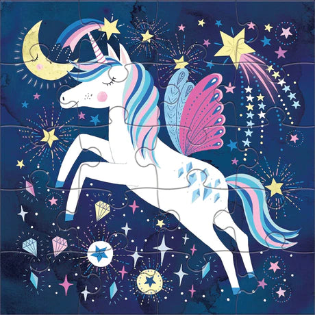 Mudpuppy Magical Unicorn Magnetic Puzzle