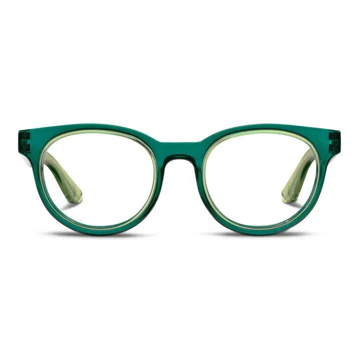 Peepers Olympia (Blue Light)-Teal/Light Green