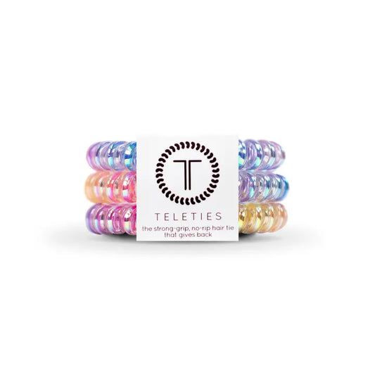 Teleties Spiral Hair Coils | Small | Eat Glitter For Breakfast